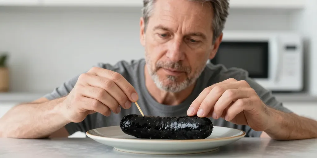 boudin noir au micro ondes