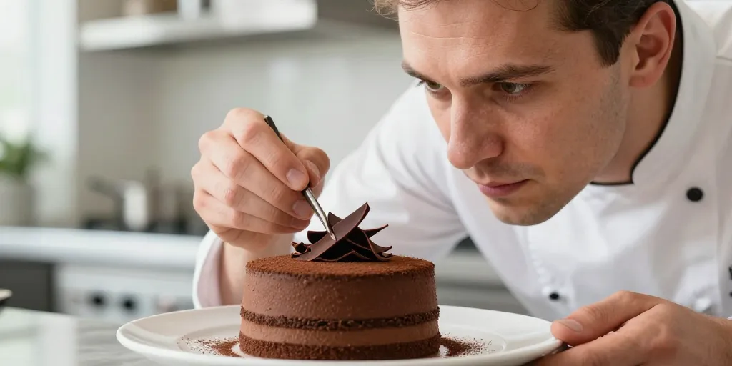 gâteau mousse au chocolat cyril lignac