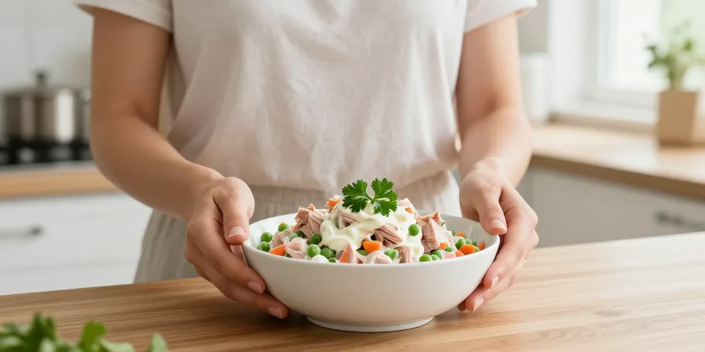 macédoine thon mayonnaise