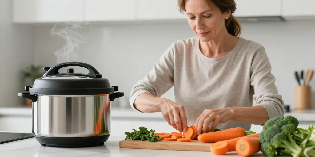 cuisson legume cocotte minute