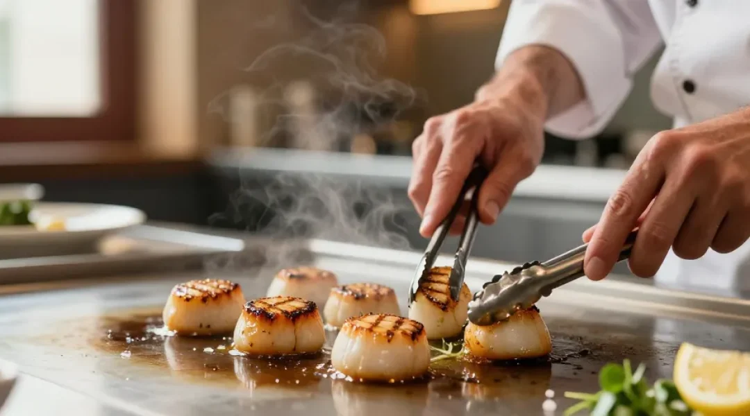 coquille saint jacques a la plancha