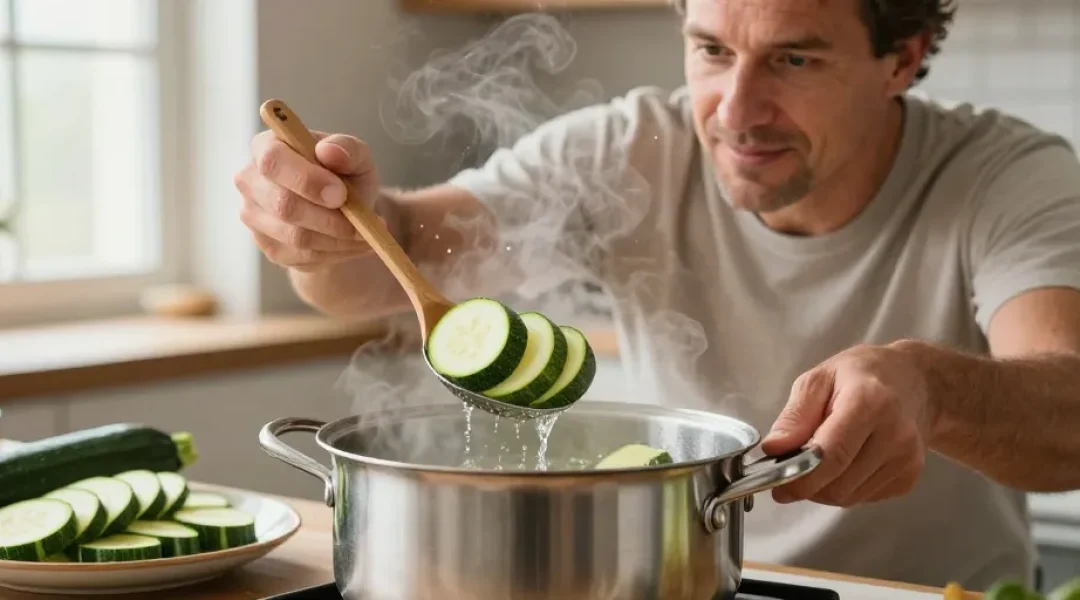 cuisson courgette a l'eau