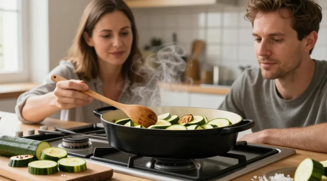 cuisson courgettes casserole