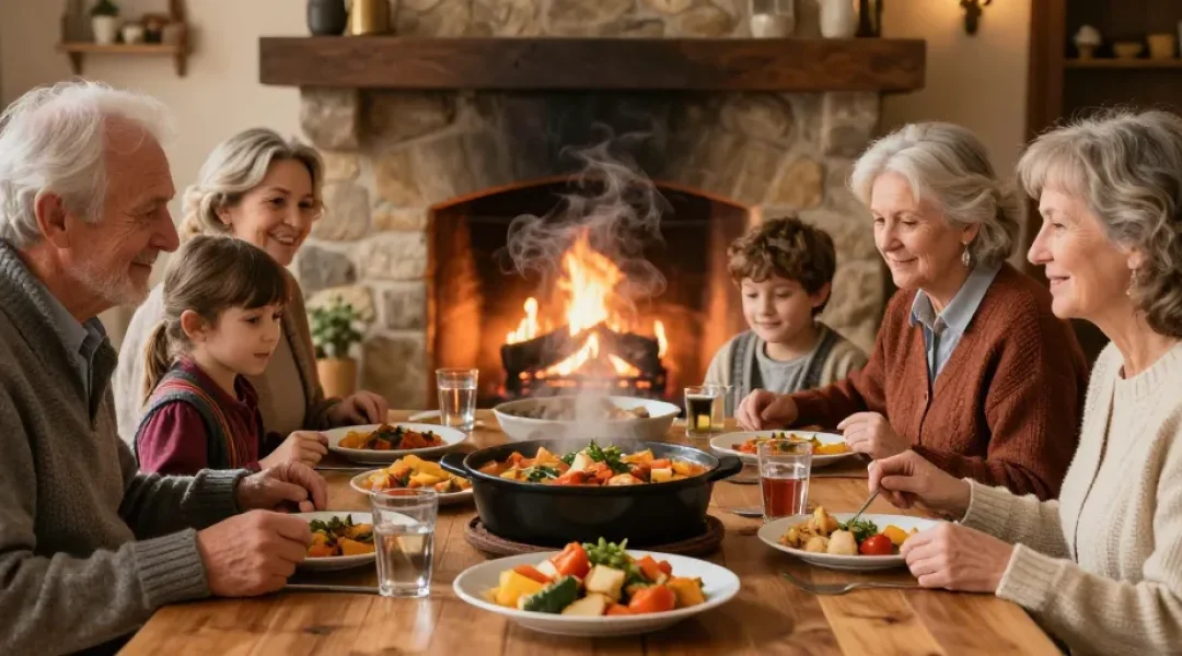 plats végétariens hiver