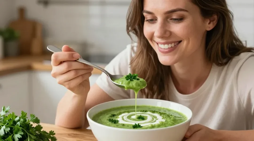 recette de soupe au persil
