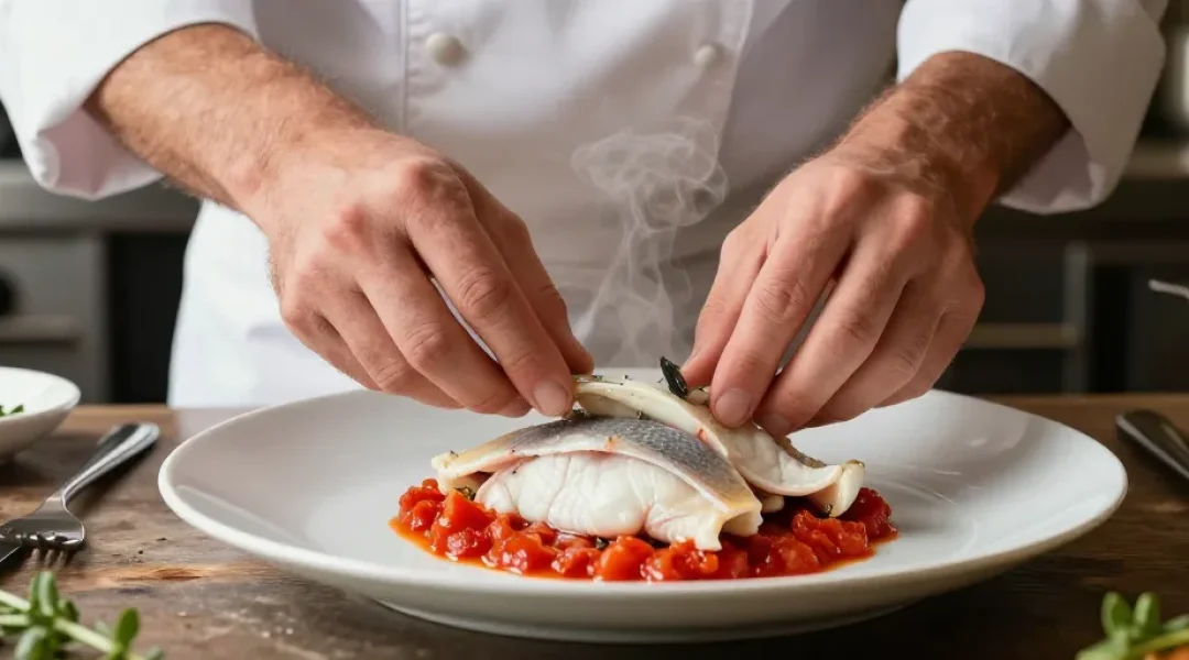 recette joue de raie tomate