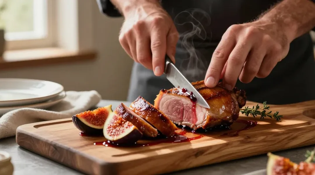 recette magret de canard aux figues